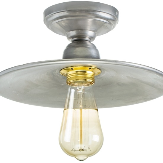 Ceiling Loft Light Jazz Raw Steel