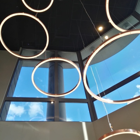 Origins  Copper RING lamp