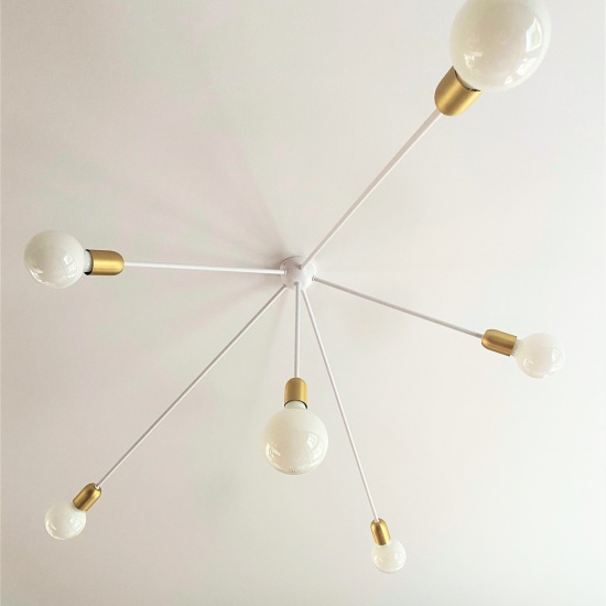 Origins of Light Drapac Lamp Brushed Brass