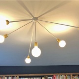 Origins of Light Drapac Lamp Brushed Brass