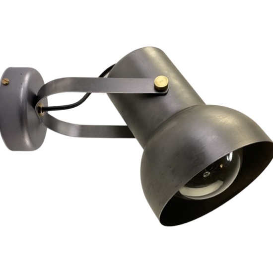 Wall Loft Lamp T16 Raw Steel
