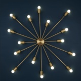 Wall Loft Lamp T61 Copper Coated