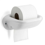 THPG 182657 Uchwyt na papier toaletowy, biała porcelana