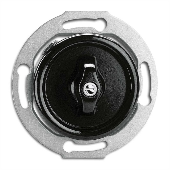 THPG 186884 Włącznik krzyżowy obrotowy bakelit czarny