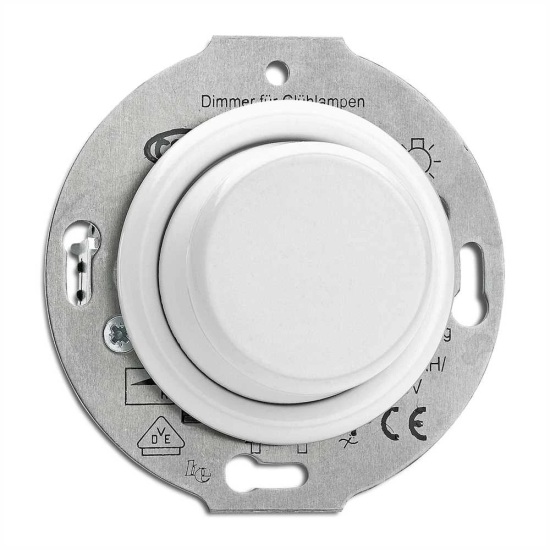 THPG 176417 Ściemniacz magnetyczny 20-500 W do żarówek i halogenów duroplast biały