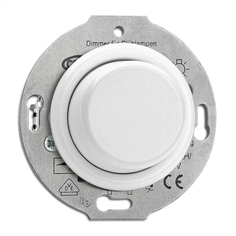 THPG 176417 Ściemniacz magnetyczny 20-500 W do żarówek i halogenów duroplast biały