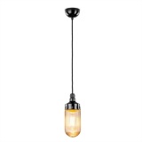 THPG 100848 Lampa wisząca ze szkła prasowanego, przezroczysta