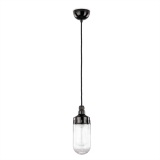 THPG 100848 Lampa wisząca ze szkła prasowanego, przezroczysta