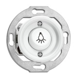 THPG 173077 Przycisk zwierny z symbolem Światło porcelana biała