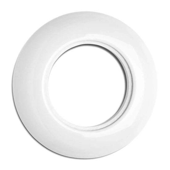 THPG 173085 Ramka pojedyncza do gniazdek oraz włączników porcelana biała