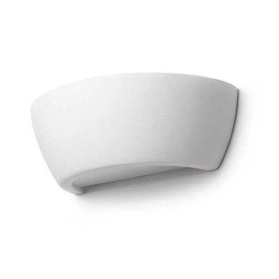 THPG 182419 Lampa ścienna Venetien ceramiczna półokrągła ze szklanym dnem
