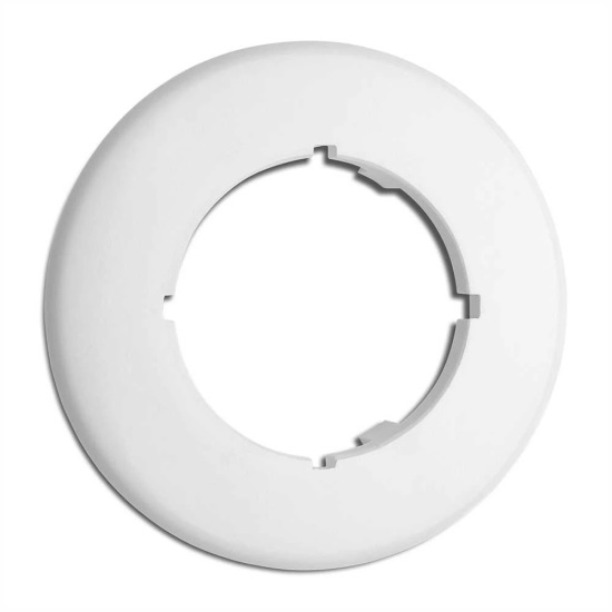 THPG 176421 Ramka pojedyncza okrągła duroplast biały