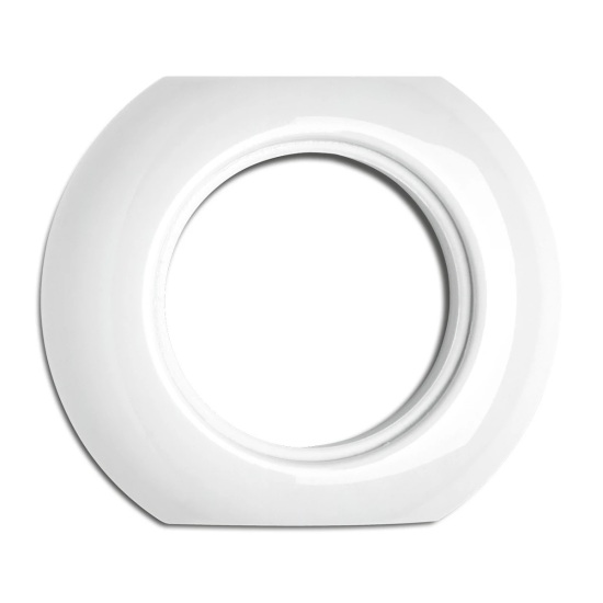 THPG 173087 Ramka środkowa do gniazdek oraz włączników porcelana biała