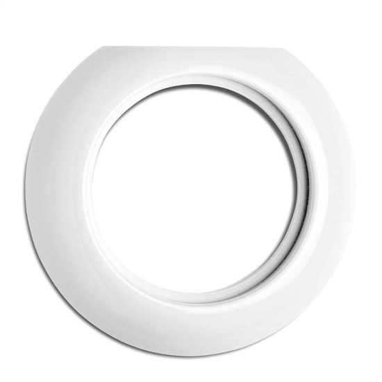 THPG 173089 Ramka końcowa do gniazd multimedialnych porcelana biała