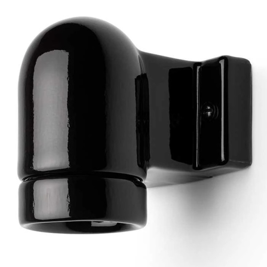 THPG 152650 Oprawa kątowa MINIMAL z czarnej porcelany