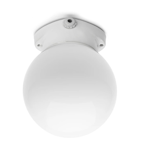 THPG 100795 LISILUX lampa sufitowa fi 150 biały, kula mleczna