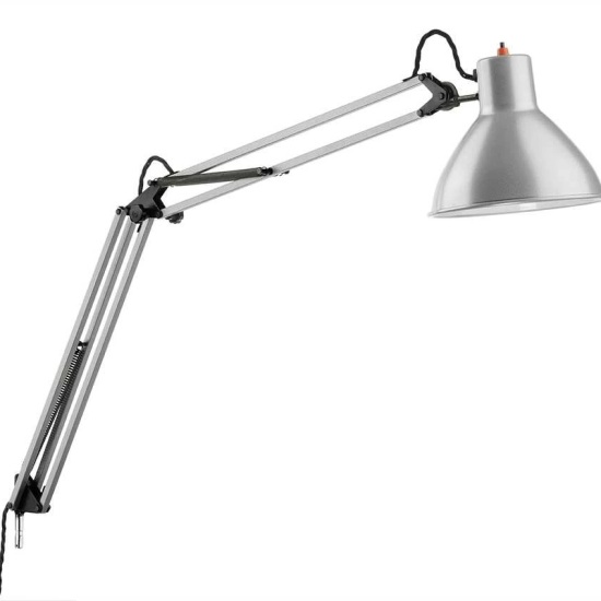 THPG 191201 Lampa biurkowa RIMSA Model 80, lakier młotkowy szary