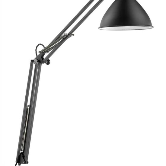 THPG 191202 Lampa biurkowa RIMSA Model 80, czarna gumowana