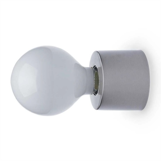 THPG 172396 Podstawa lampy, mosiądz niklowany matowy