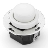 THPG 100407 Ściemniacz obrotowy uniwersalny PRO LED 3-130W porcelana