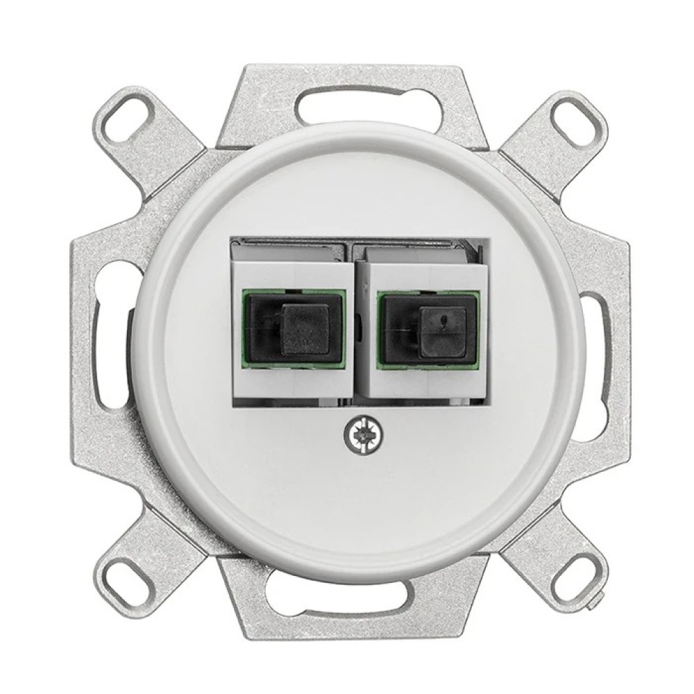 THPG 101357 Gniazdo światłowodowe LWL Simplex duroplast biały