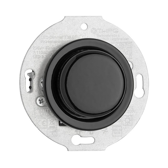 THPG 174028 Ściemniacz obrotowy LED 3W-35W porcelana czarna