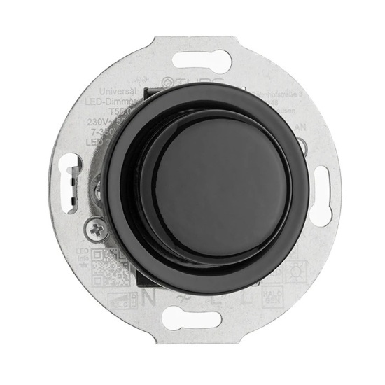 THPG 174029 Ściemniacz uniwersalny PRO LED z czarnej porcelany