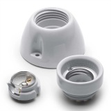THPG 152643 Oprawa sufitowa porcelanowa Angle45 E27 biały