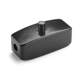 THPG 100465 Przełącznik przelotowy czarny przycisk czarny