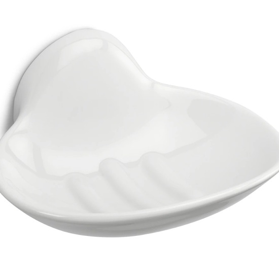 THPG 101072 Mydelniczka z białej porcelany, ścienna