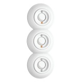 THPG 173075 Włącznik kołyskowy kontrolny podświetlany porcelana biała