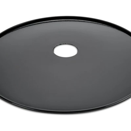 THPG 101088 Klosz MINIMAL z blachy stalowej emaliowanej, czarny, duży
