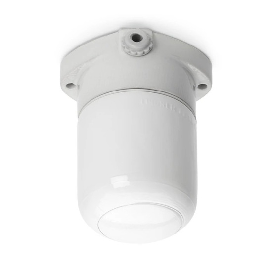 THPG 101271 Lampa sufitowa do sauny LISILUX biała S, opalizowana
