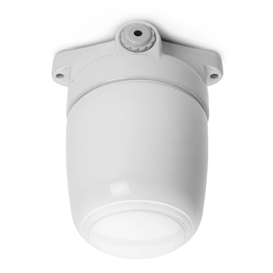 THPG 101273 Lampa sufitowa LISILUX biała L, opalizowana