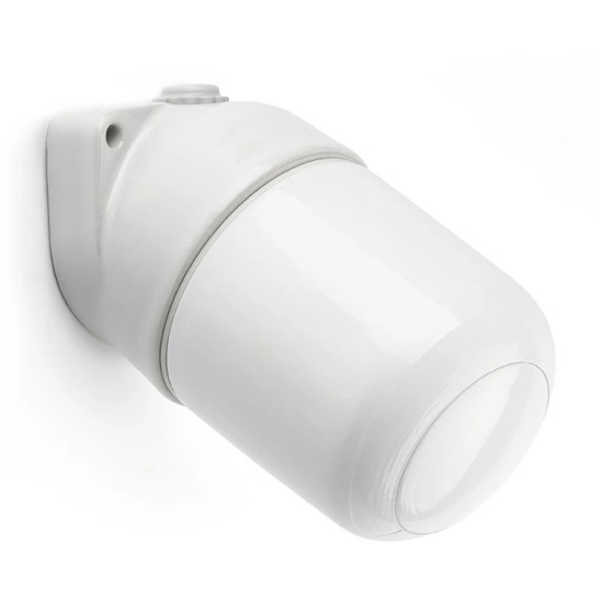 THPG 101275 Lampa ścienna do sauny LISILUX biała S, opalizowana