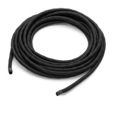 THPG 101142 Kabel w oplocie tekstylnym 2 x 0,75, dwużyłowy, z elementem nośnym - czarny