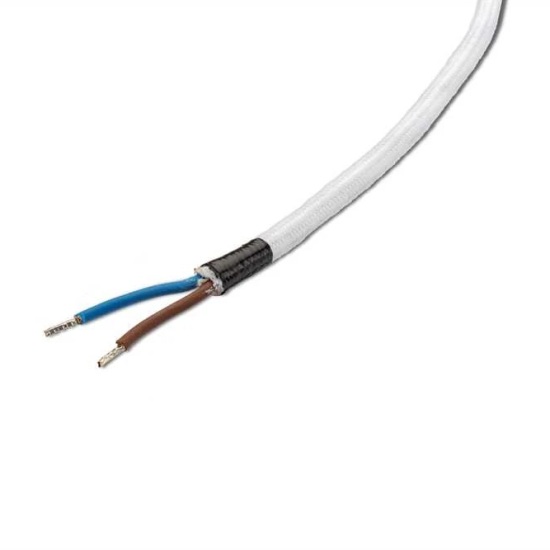 THPG 900534 Kabel w oplocie tekstylnym, wybrany kolor - biały