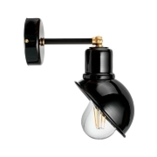 Wall Loft Lamp T55 Black