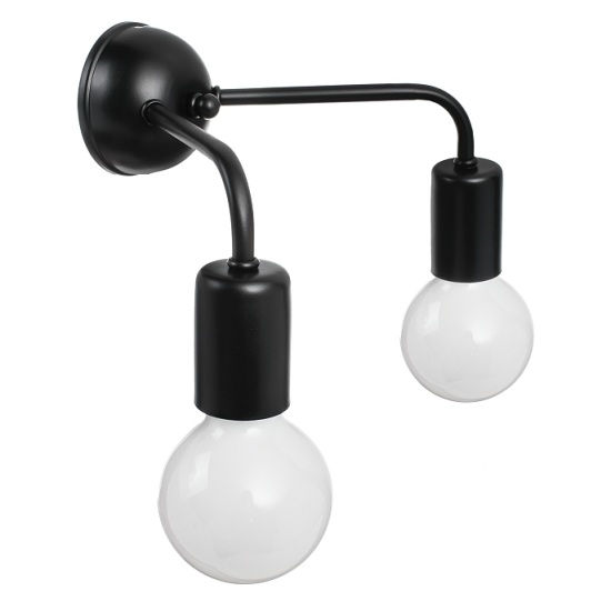 Wall Loft Lamp T2X black